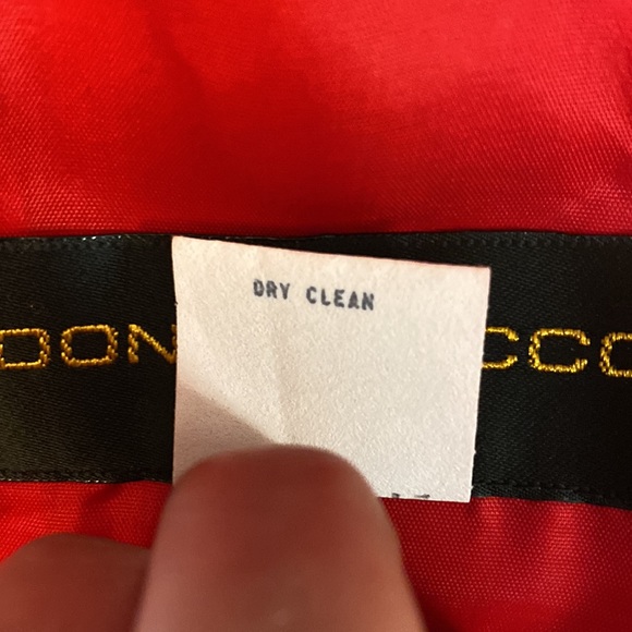 Donna Ricco New York Petite Red lace up midi dress - Picture 7 of 8